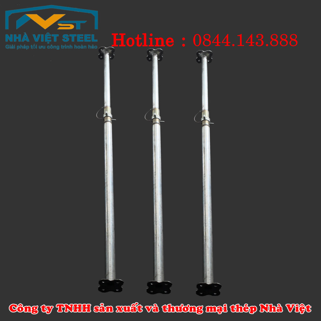 giáo chống tăng dùng để chống đỡ những khu vực đổ bê tông