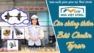 Bộ ba tyren, bát chuồn, côn chống thấm cho công trình